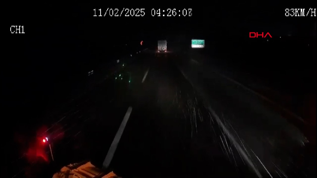 2 kişinin öldüğü kazanın görüntüleri ortaya çıktı