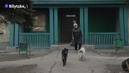 A la lisière du front est de l'Ukraine, quelques habitants s'accrochent