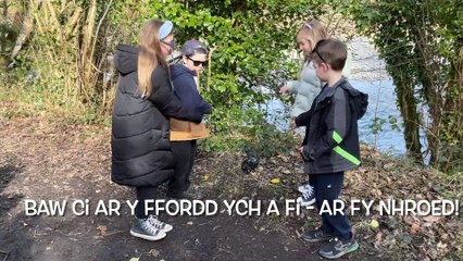 Llanilar, Aberystwyth: Disappointed by dog mess in the village, youngsters record rap video