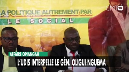 [#Reportage] Affaire Opiangah : l’Udis interpelle  Oligui Nguema
