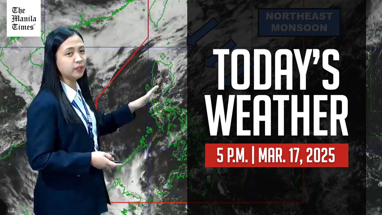 Today's Weather, 5 P.M. | Mar. 17, 2025