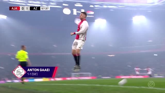 Eredivisie - L'Ajax arrache le match nul contre Alkmaar