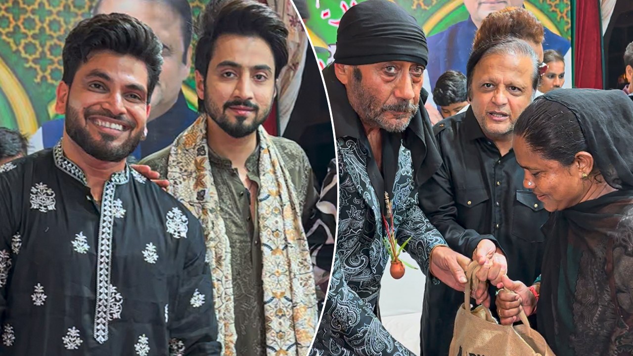 Jackie Shroff, Shiv Thakare & Faisu Grace Ramadan Function By Bhamla Foundation