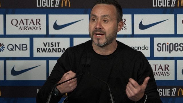 PSG-OM (3-1) : « Un clasico, c'est quand on peut se battre », déplore De Zerbi