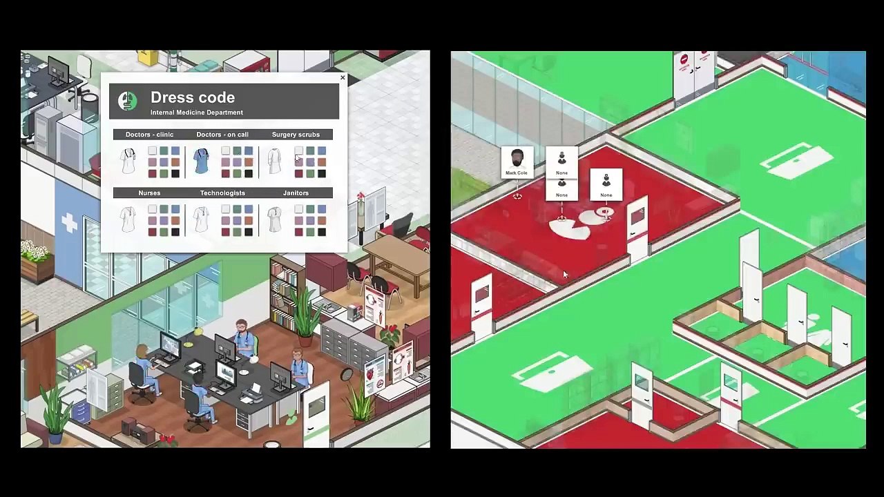 Project Hospital - Trailer zum Managmentspiel im Stile von Theme Hospital