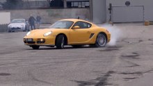PORSCHE BURN OUT