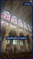 La première pierre de la flèche de Saint-Denis est bénie !