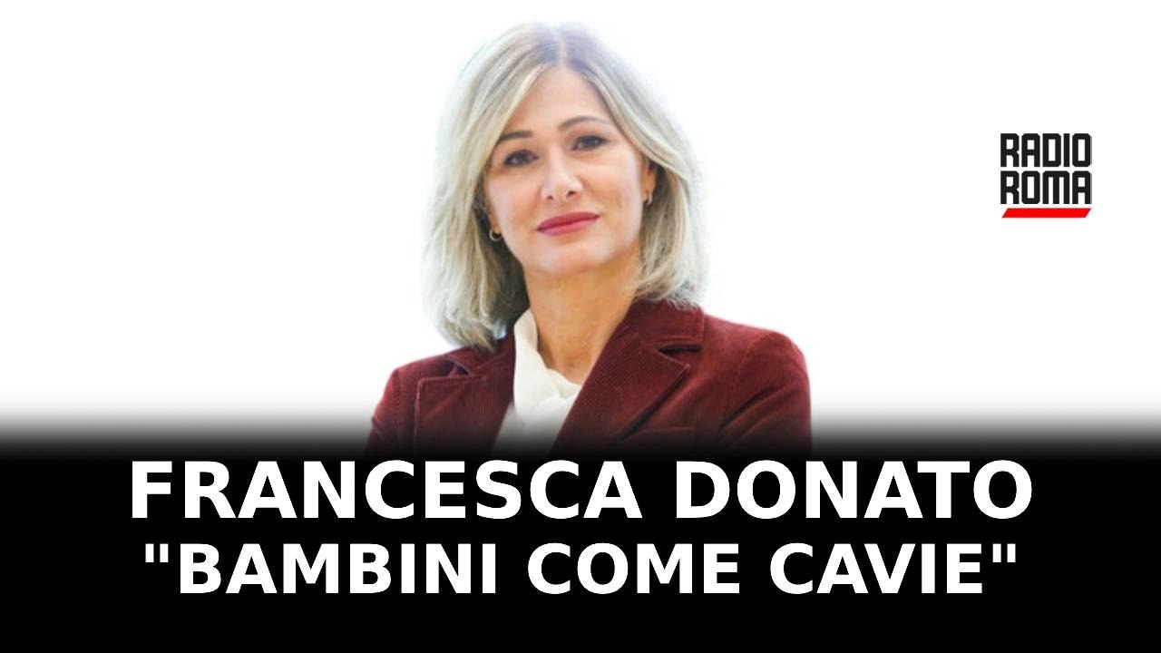 "Next", Francesca Donato: "Covid, bambini usati come cavie"