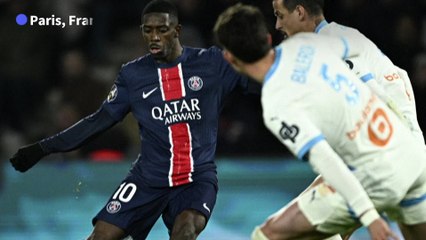 Ligue 1 : le PSG domine l'OM à domicile (3-1)