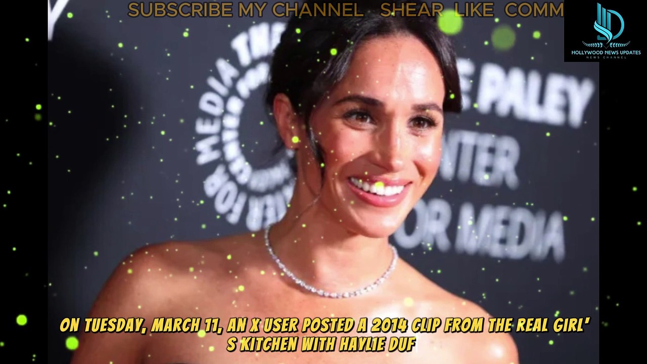 Unearthed Footage of Meghan Markle Appearing on a