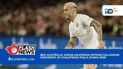 Bek Australia Jason Davinson Optimis Menang Lawan Indonesia di Kualifikasi Piala Dunia 2026