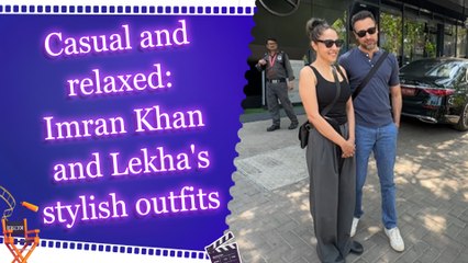 Imran Khan spotted with Girlfriend Lekha Washington at Khar in a relaxed outfit