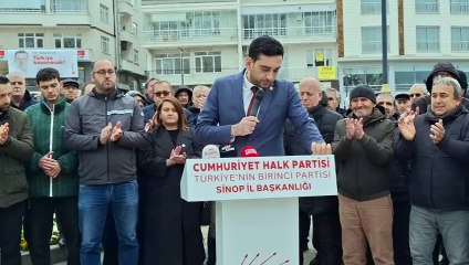 CHP Sinop İmamoğlu için toplandı