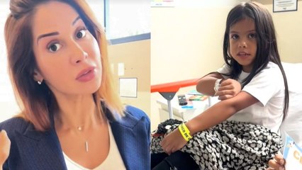 Filha de Maíra Cardi é levada ao médico com 'dores no coração'