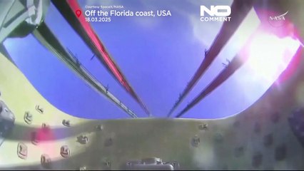 Retour sur Terre des astronautes Wilmore et Williams après neuf mois coincés dans l'espace