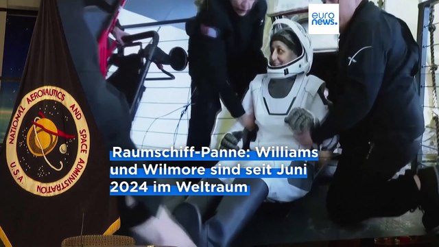 Nach neun Monaten: zwei NASA-Astronauten kehren zur Erde zurück