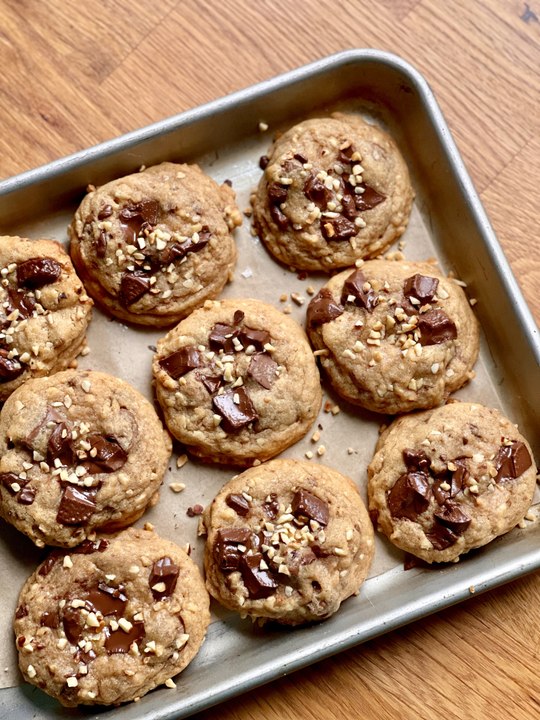 Cookies Chocolat Praliné et Noisette | Recette Facile & Rapide | Cookies Moelleux et Ultra Gourmands