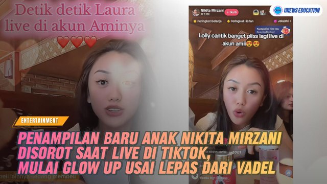 Penampilan Baru Anak Nikita Mirzani Disorot Saat Live di TikTok, Mulai Glow Up usai Lepas dari Vadel
