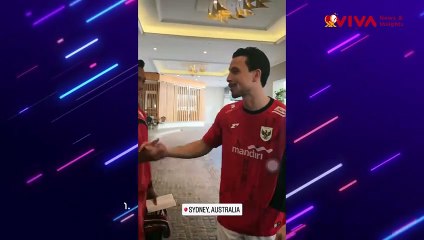Momen Timnas Indonesia Tiba di Australia