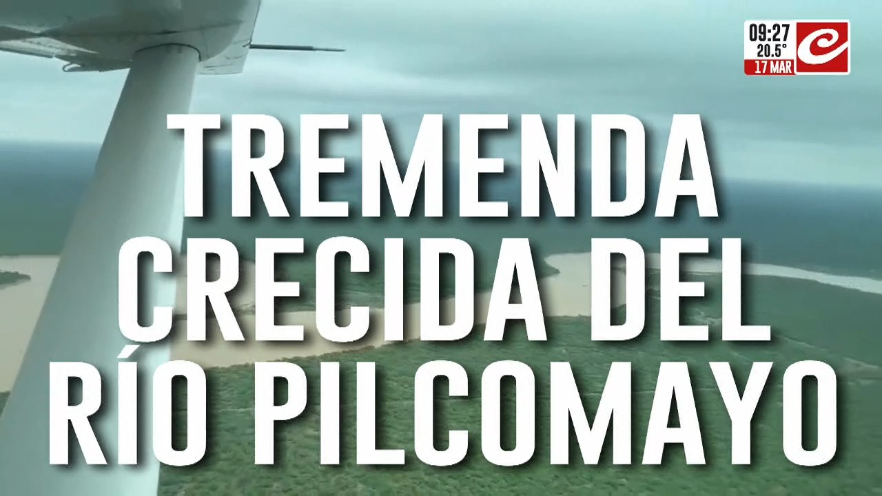Tremenda crecida del Río Pilcomayo provocó que cientos de familias quedaran aisladas
