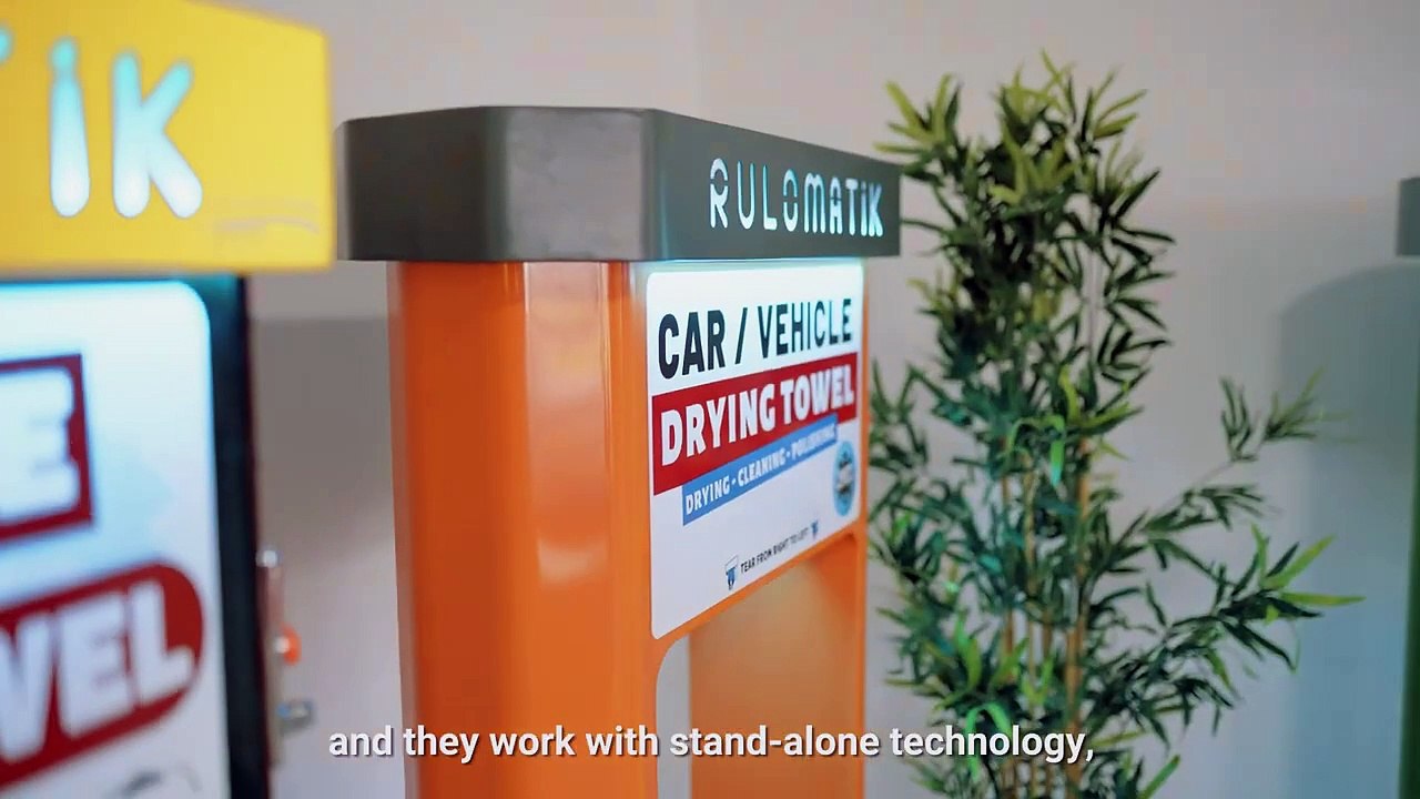 Rulomatik The self-service dispenser of cleaning towels Innovation and Environmentally Friendly Solutions in Automated Systems