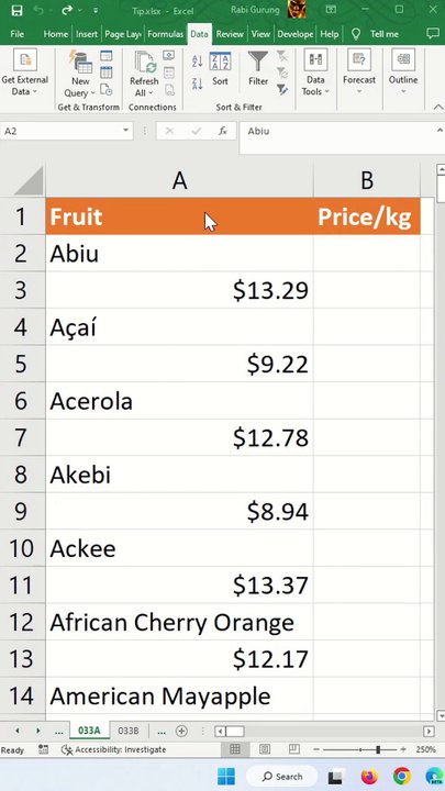 Unstack Data from one Column to Multiple Columns - Clean Up Mixed Case Text - Excel Tips and Tricks