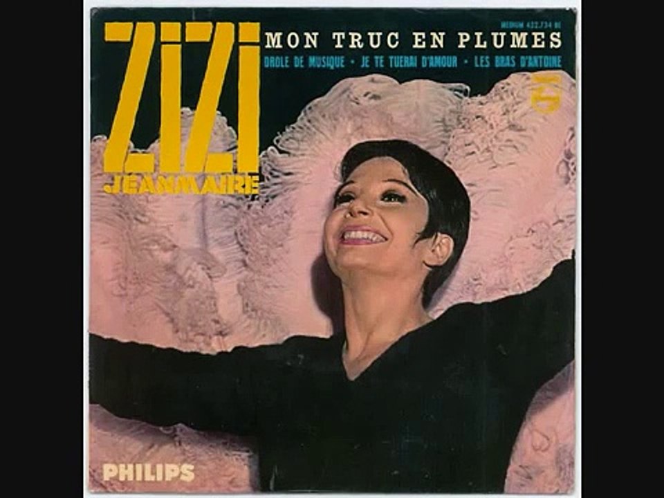 1962 - Zizi Jeanmaire : Je Te Tuerai d'Amour (Chanson Composée par Johnny Hallyday)
