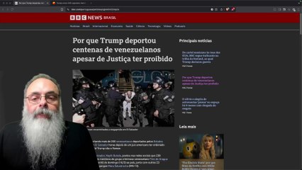 TRUMP deporta INTEGRANTES do TREN de ARAGUA para EL SALVADOR usando LEI MARCIAL do SÉCULO 18