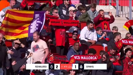 RCD MALLORCA 2 - 1 RCD ESPANYOL I RESUMEN LALIGA EA SPORTS