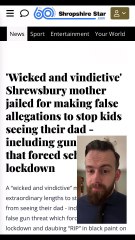 'Wicked' Shrewsbury mother jailed over lies to stop ex seeing kids - reaction