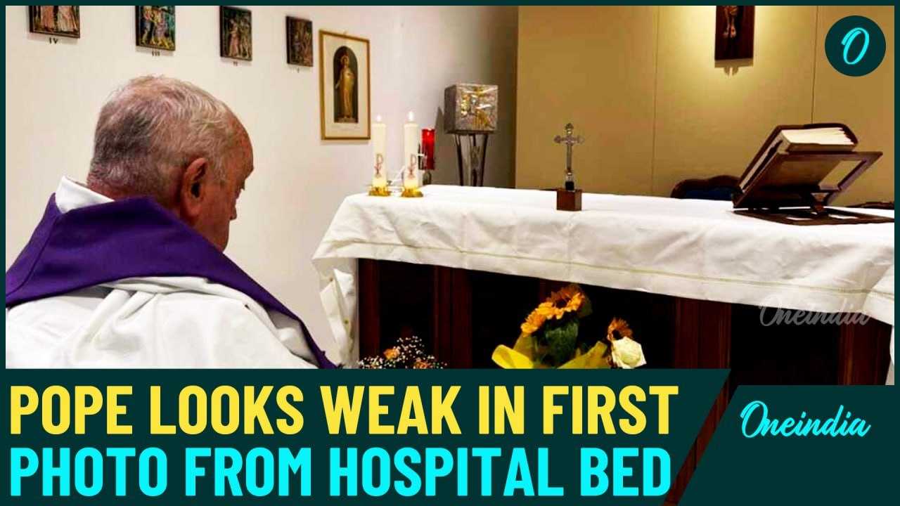 Pope Francis’ Struggle for Survival: First Image Reveals Frail Pontiff Amid Fear of Worsening Health
