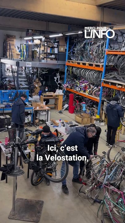 Vélostation : Réinsertion et réparation pas cher