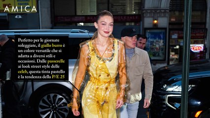 Giallo burro: è il colore della primavera 2025
