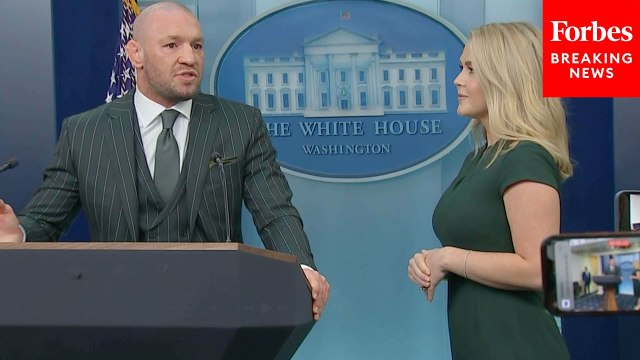 Conor McGregor Slams Illegal Migration Into Ireland At St. Patrick's Day White House Gaggle