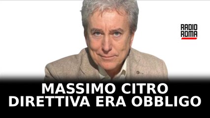 “Next”, Citro: “Protocollo tachipirina invenzione? Allora Speranza contro cosa ha fatto ricorso?”