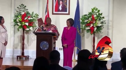 CAMILLE ROBINSON REGIS SWORN IN AG