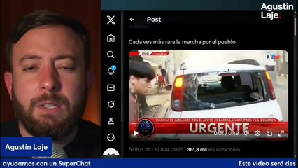 Agustín Laje: "La próxima vez apunten bien"