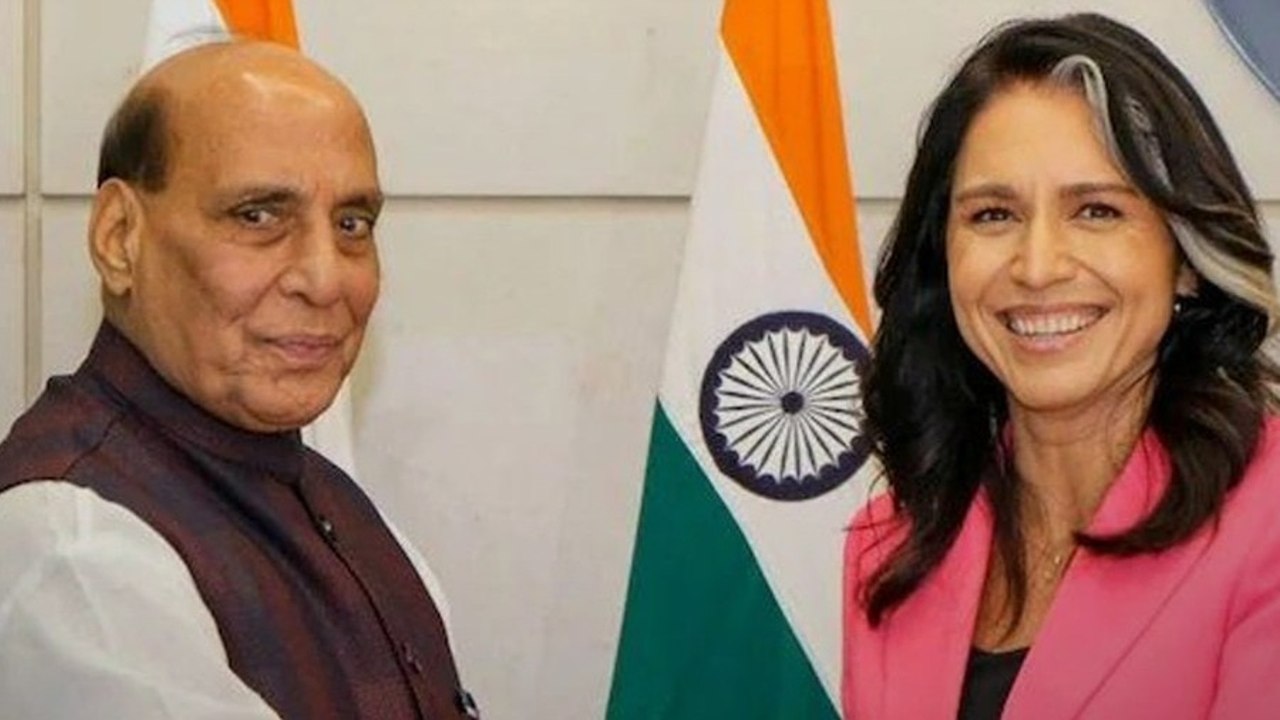 Tulsi Gabbard से मुलाकात में क्या बोले Rajnath Singh?