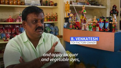 Indian artisans keep traditional toymaking alive