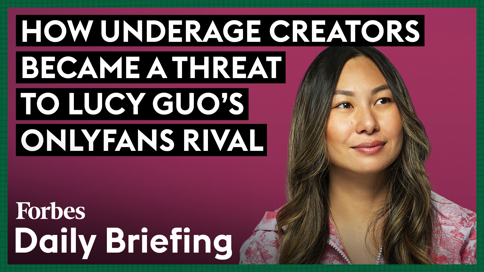 The Rise of Underage Creators as a Risk to Lucy Guo’s Competing OnlyFans Company, Passes