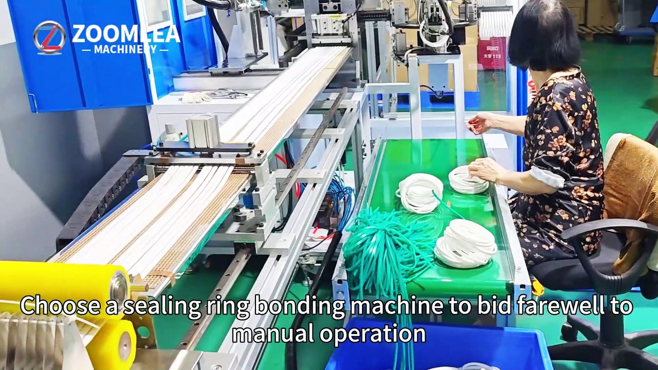 Sealing ring bonding machine, allowing you to bid farewell to manual operation and easily achieve automation!