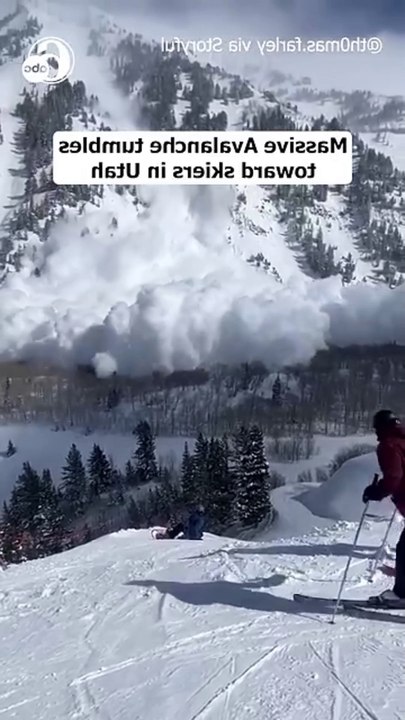 Massive snow avalanches
