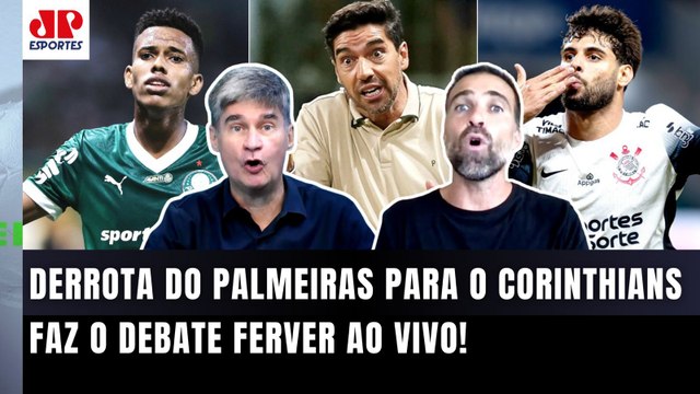 ISSO É UMA IDIOTICE!!! SÓ UM BURRO acha que o Palmeiras... DERROTA pro Corinthians FERVE DEBATE!