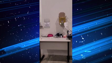 b'Infestao de baratas na UPA do Paar em Ananindeua'