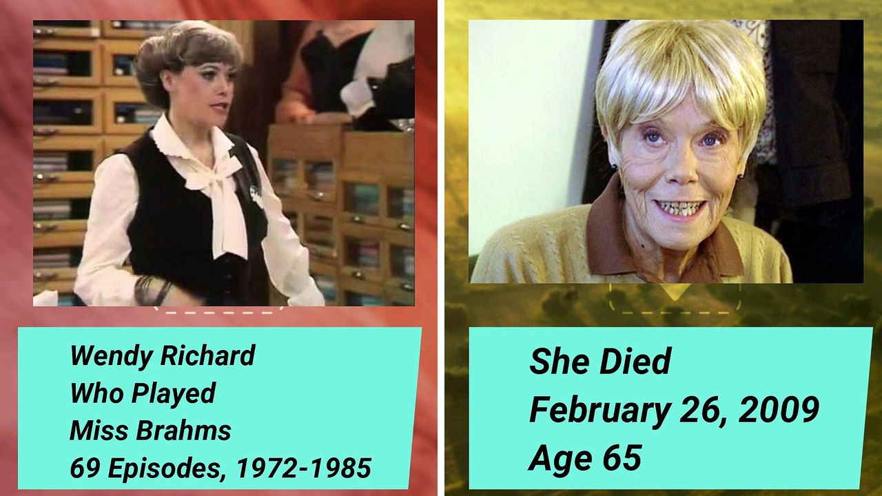 Are You Being Served Tv Series Cast Then And Now 2025