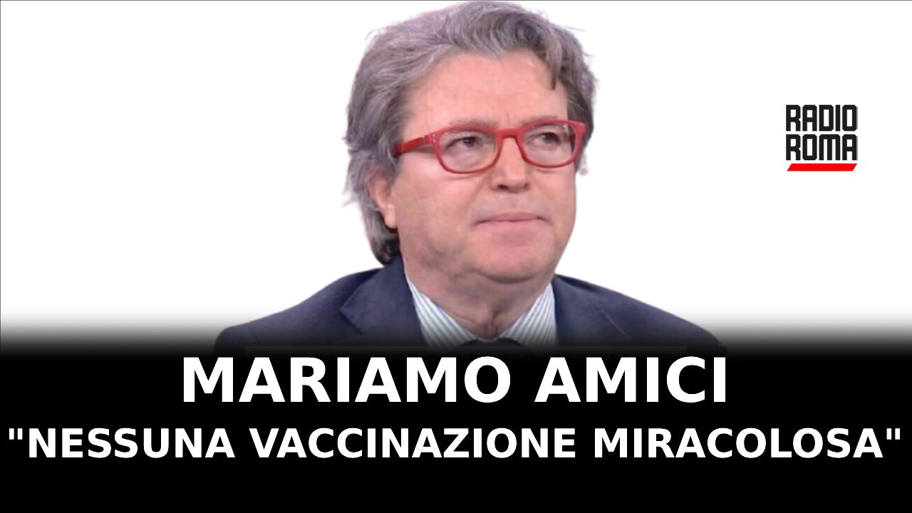 “Next”, Mariano Amici sul referendum contro gli obblighi vaccinali pediatrici: "Nessuna vaccinazione è miracolosa"