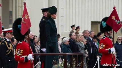 Londra, la principessa Kate alla parata di San Patrizio