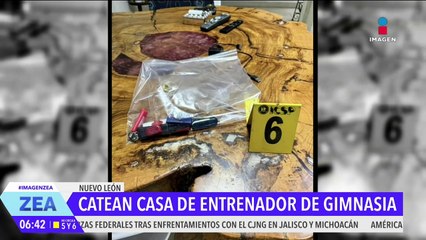 Catean casa de entrenador de gimnasia acusado de abuso sexual
