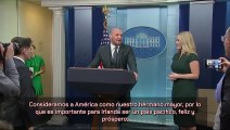 El discurso de McGregor en la Casa Blanca