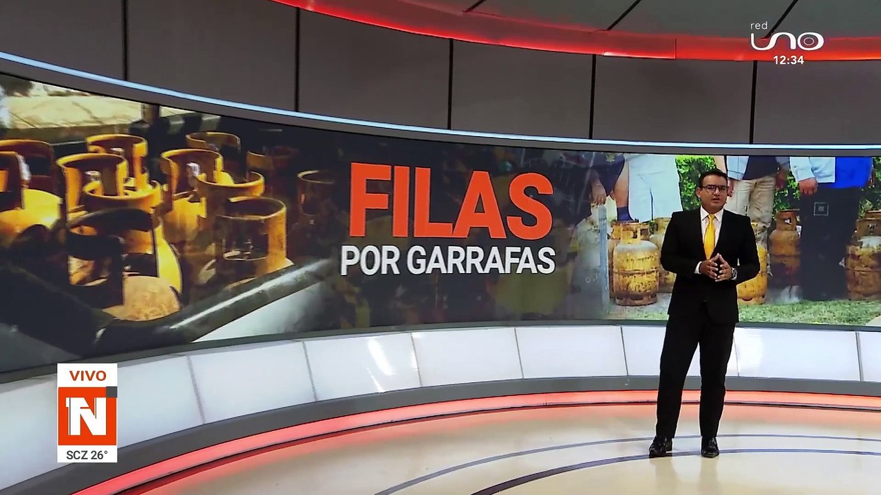 SCZ: FILAS PARA COMPRAR GAS
